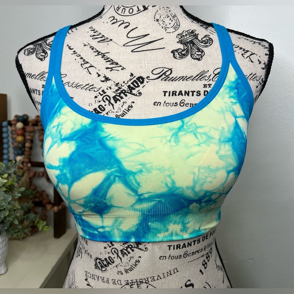 Spalding Seamless Tie-dye Athletic Bra